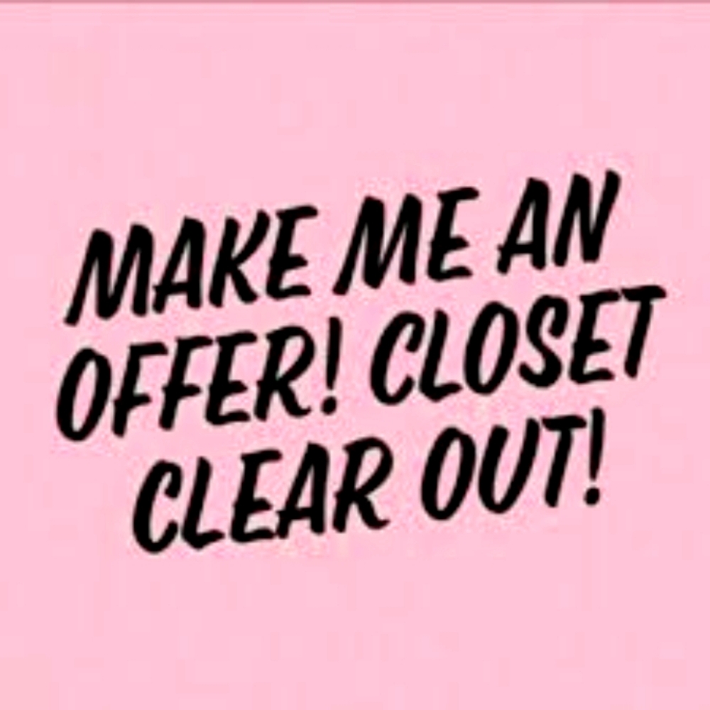 Closet clear out today, ✅‎